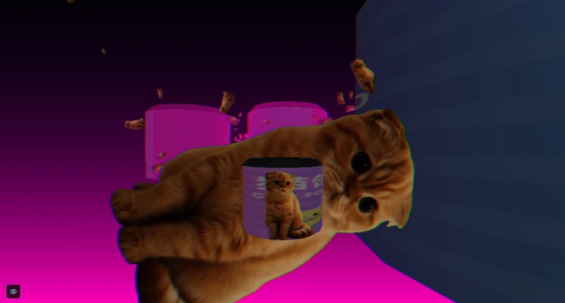 memu is space cat Image
