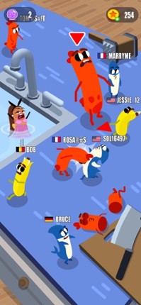 Sausage Wars.io screenshot