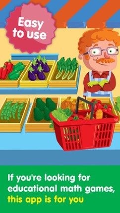 Shop & Math - Games for Toddlers to Learn Counting screenshot