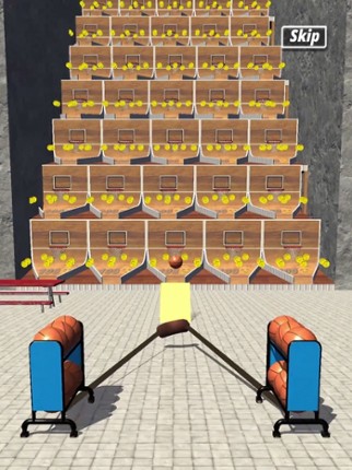 Slingshot Basketball! screenshot