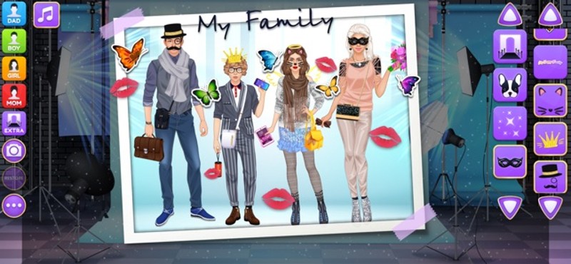 Superstar Family Dress Up Game screenshot