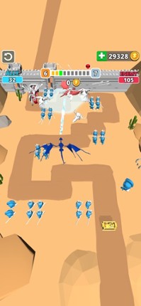 Tiny Battle - Merge Troops! screenshot
