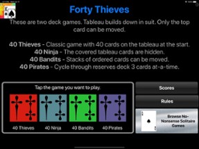 40 Thieves Solitaire Image