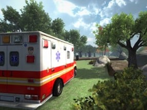 Ambulance Parking - Emergency Hospital Driving Free Image