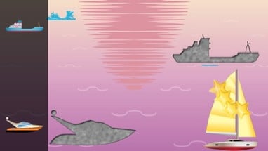 Boat Puzzles for Toddlers and Kids - FREE Image