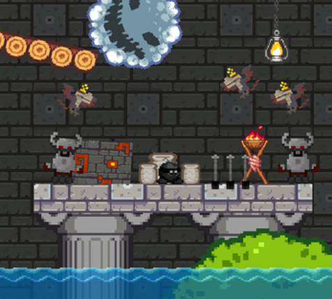 Bomby Run - Level 10, Wonky Ruins v1.0 Image