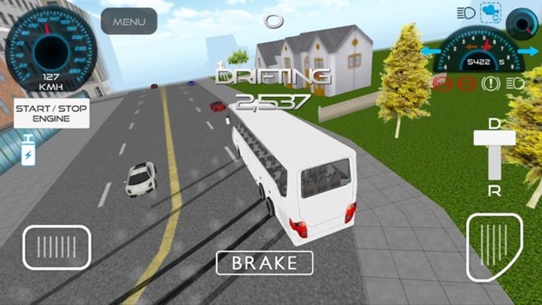 Bus Drift 3D Image