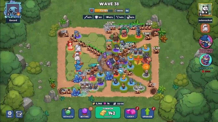 ChanceLot TD: Merge Wars screenshot