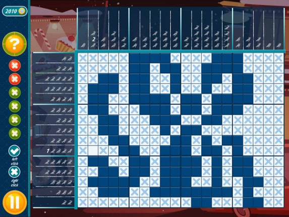 Christmas Griddlers Journey to Santa screenshot