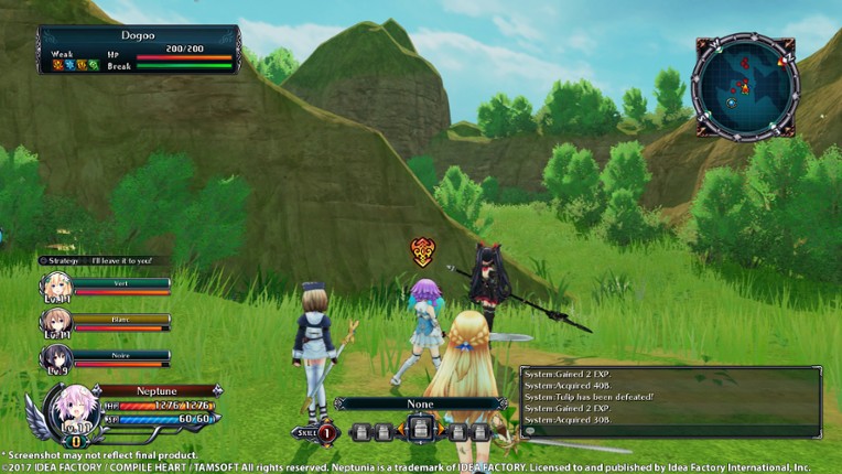 Cyberdimension Neptunia: 4 Goddesses Online screenshot