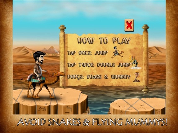 Desert Quest 2D Endless Runner Image