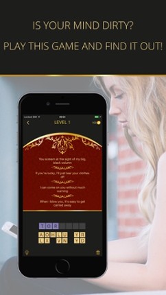 Dirty Mind Game - A Sexy Game of Naughty Clues and Clean Answers Free screenshot
