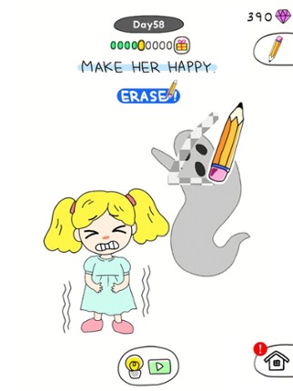 Draw Happy Puzzle Image