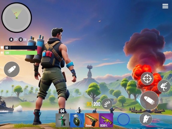 Epic Survival Battle Royale 3D screenshot