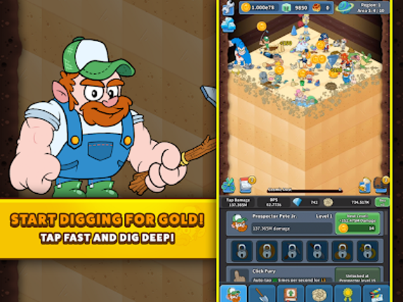 Tap Tap Dig 2: Idle Mine Sim screenshot