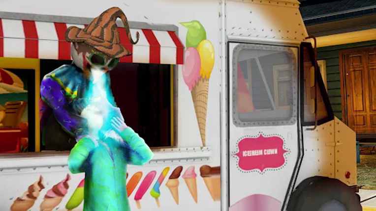 Hello Crazy Neighbor Clown 3D Image