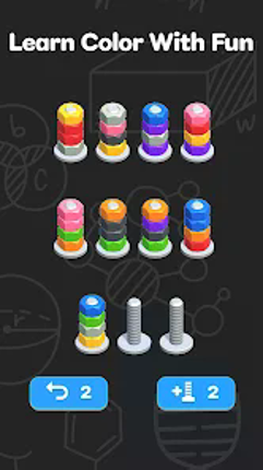 Nuts Sort - Color Sort screenshot