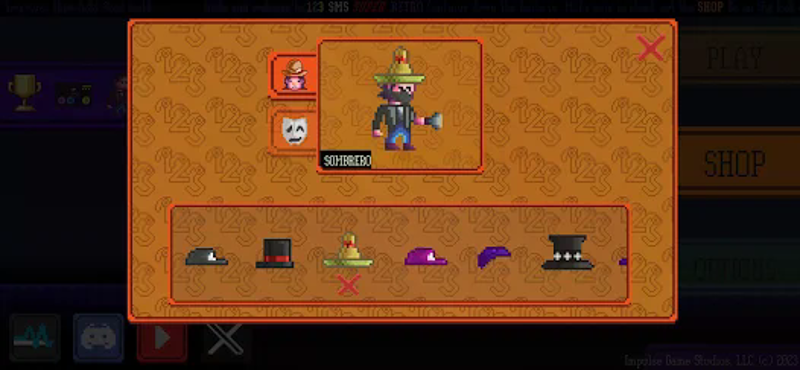123 SMS Super Retro screenshot