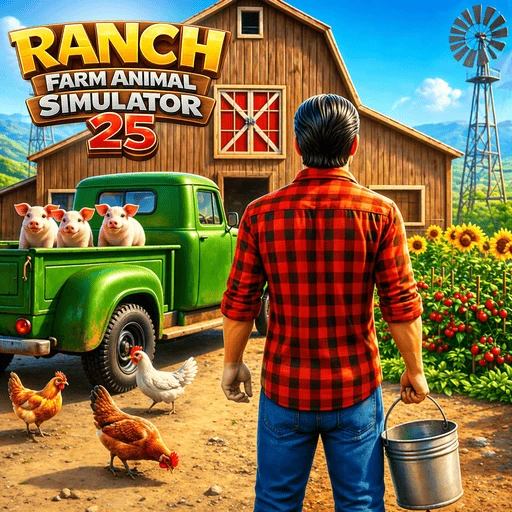 Games like Ranch Farm Animal Simulator 25