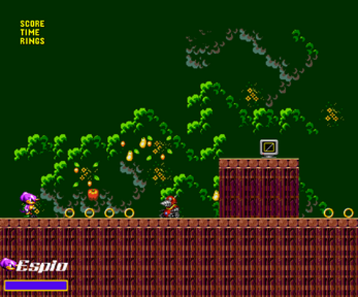 Espio In Shinobi World screenshot