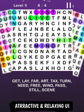 Infinte Crossword Puzzle Game Image