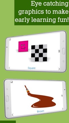 Montessori Colors and Shapes, an educational game to learn colors and shapes for toddlers screenshot