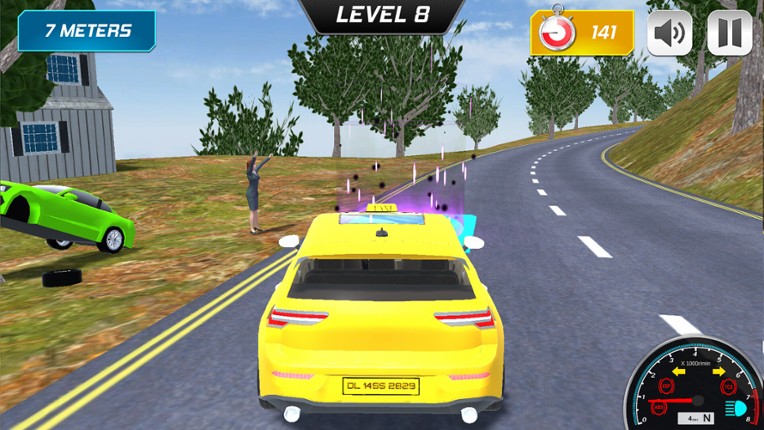 Mountain Taxi Challenge screenshot