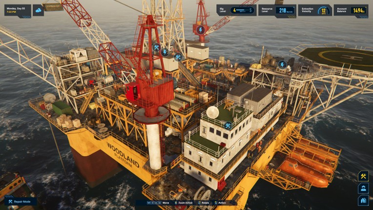 Oil Rig Simulator screenshot