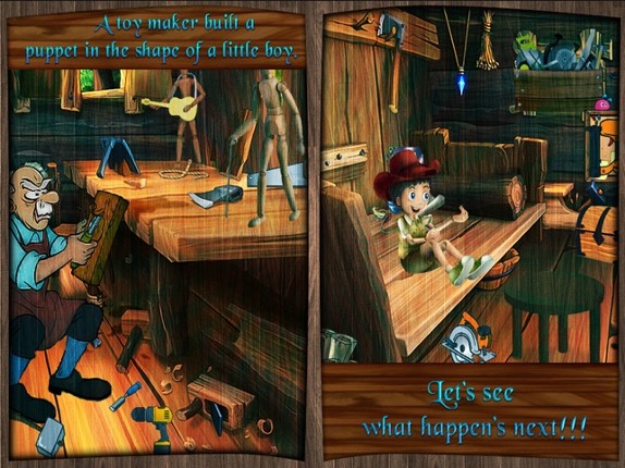 Pinocchio Hidden Object Games screenshot