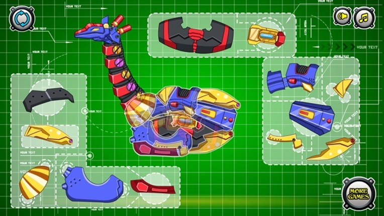 Steel Dino Toy: Mechanic Tanystropheus screenshot