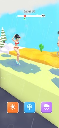 Weather Run 3D Image