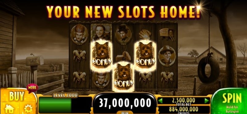 Wizard of Oz Slots Games Image