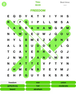 Word Search - Find All the Hidden Words Puzzle Game Image
