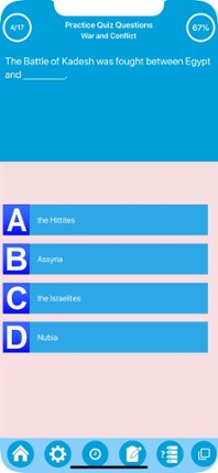 Ancient Egyptians History Quiz screenshot