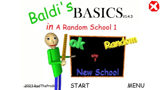 Games like Baldis Baiscs In A Random School 1 (BBIARS1)