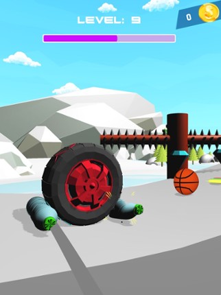 Crushing Wheel - Perfect Smash screenshot