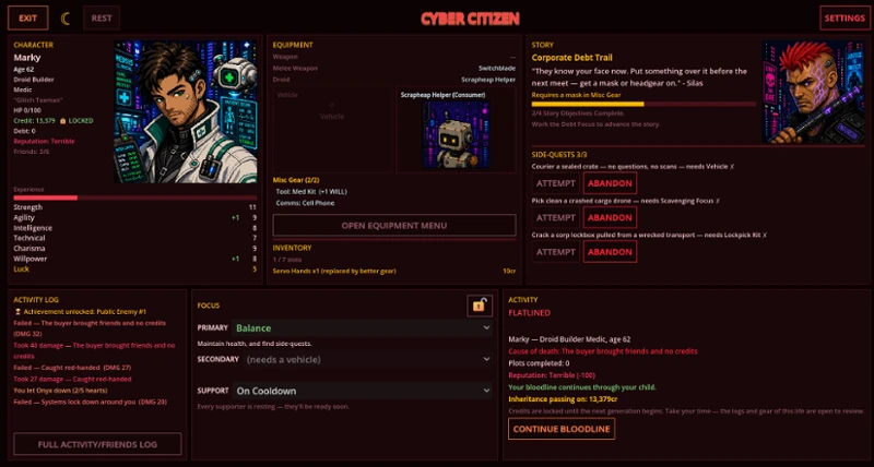 Cyber Citizen screenshot