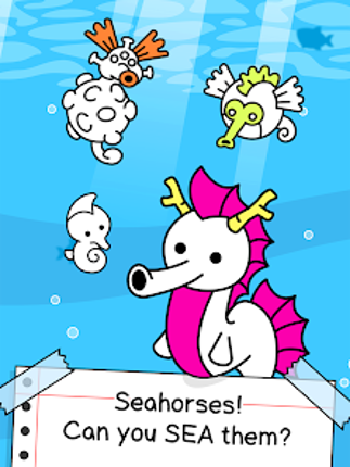 Seahorse Evolution: Sea Mutant Image