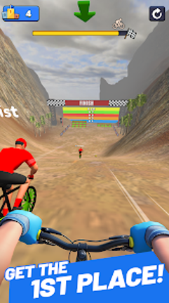 BMX Cycle 3D: Stunt Race Game Image