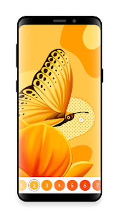 Antistress - April Coloring Image