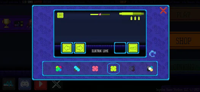 123 SMS Super Retro screenshot