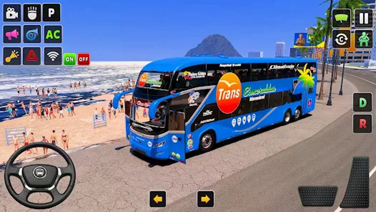 City Bus Driving 3D Euro Bus screenshot