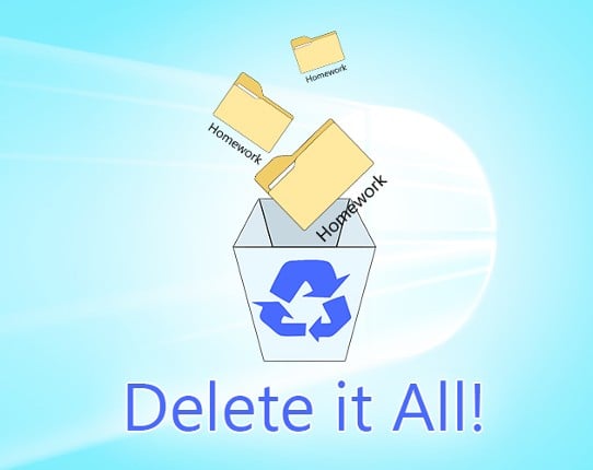 Delete it All! Game Cover