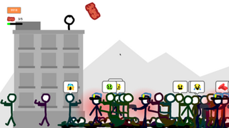 Throw Bricks at Pedestrians Simulator screenshot