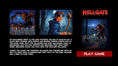 "HellGate" Ultraleap Game Image