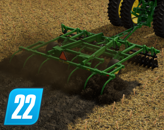 John Deere 712 Mulch Tiller Game Cover