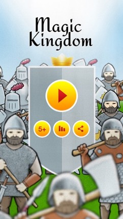 Magic Kingdom - match 3 game with warriors, knights and castles in the middle ages screenshot