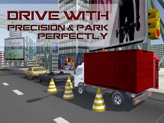 Mega Truck Driving School – Lorry driving &amp; parking simulator game screenshot