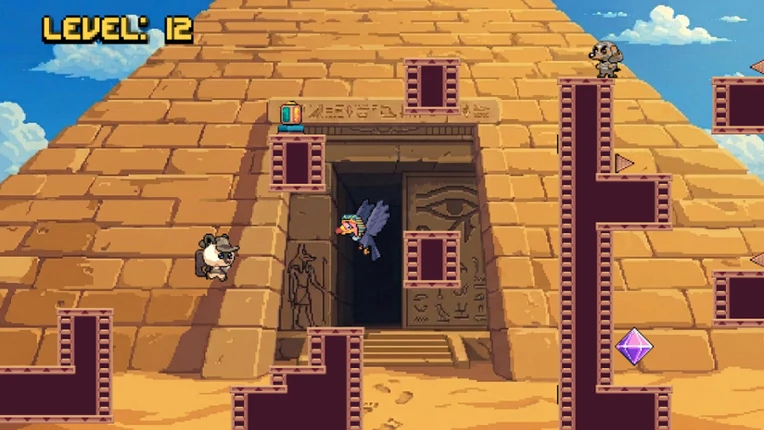 Mel The Pyramid Cat Image