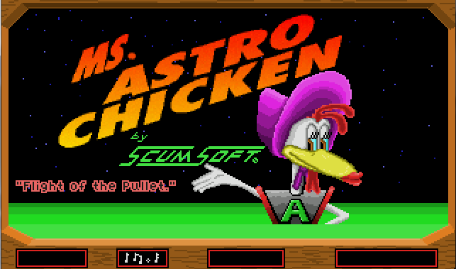 Games like Ms. Astro Chicken: Flight of the Pullet